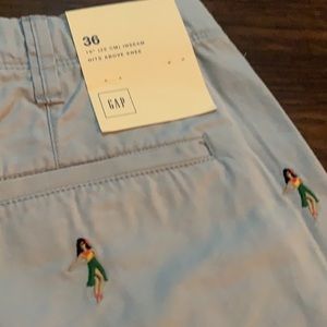 Men’s Hula girl shorts